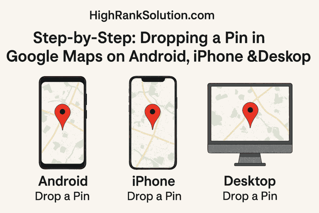 How to Drop a Pin in Google Maps"
