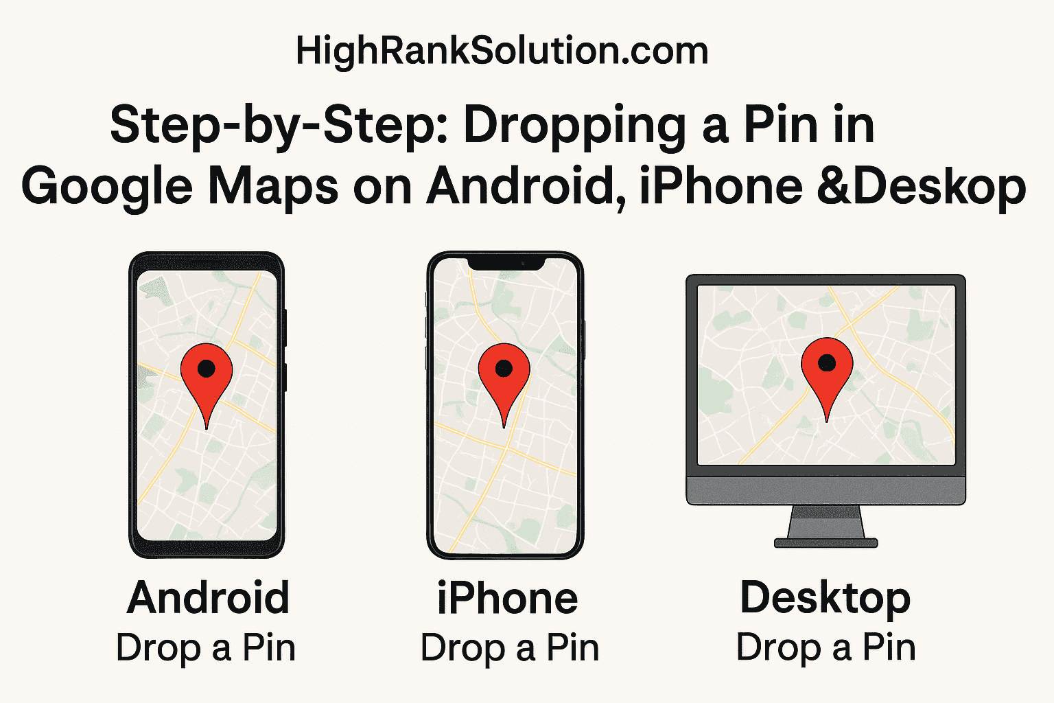 How to Drop a Pin in Google Maps"
