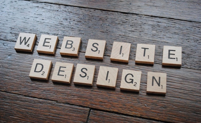 Tiles on a wooden surface